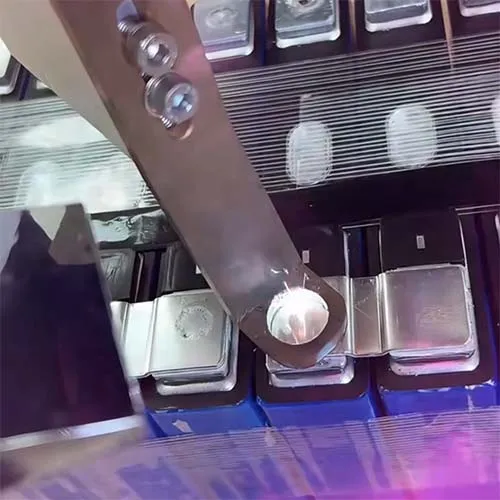 اللحام الليزر لحزم البطاريات عالية الكثافة